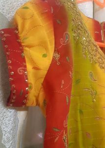 Colorful Embroidered Tunic Top