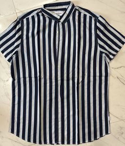 jack & jones Men's Striped Short Sleeve Shirt