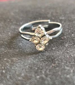 Beautiful AD💍Ring Set Of 2 Rings Adjustable Size