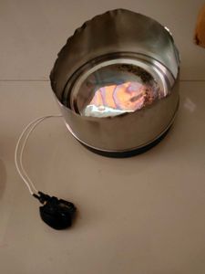 half cutted kettle