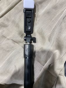 Selfie Stick with Light and Tripod