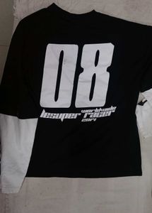Cropped Racing Tshirt