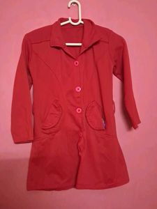 Red Girls Coat