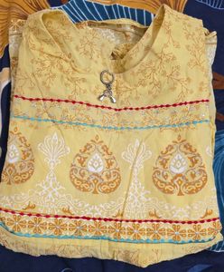 Yellow Floral Romper