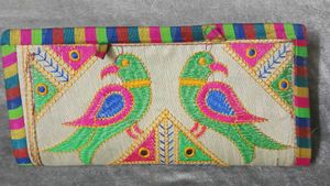 SALE🔥Rajasthani Embroidered Purse 💚