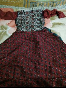 Beautiful Printed Ethnic Gown