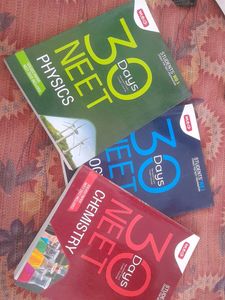 NEET 30 Days Physics, Chemistry, Biology Books