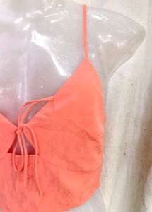 Cute Coral Cami Top