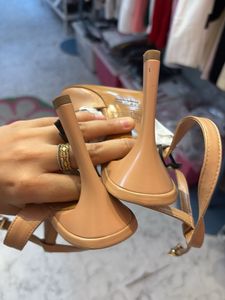 ZARA Strappy Block Heels
