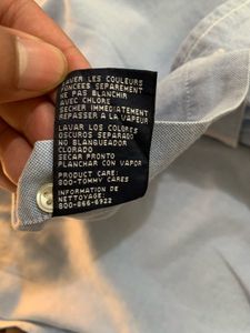Tommy Hilfiger Blue Oxford Denim Shirt