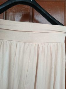 Comfortable Beige Palazzo Pants