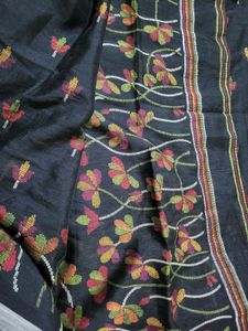 Beautiful Floral Saree with Blouse