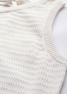 Roadster Crochet Styled Back Top with Tie-Ups