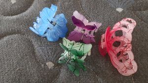Butterfly Hair Clips - Set of 4