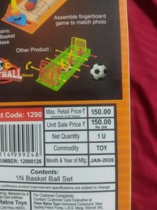 Basketball Finger Board Game