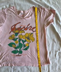 Soft Pink Basic Tee