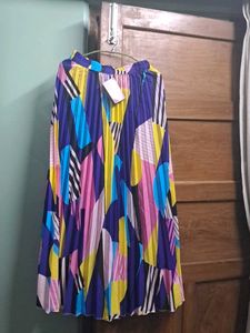NEW Long Maxi Pleated Skirt