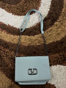 Baby Blue Crossbody Bag