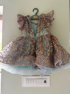 Sparkly Butterfly Party Dress
