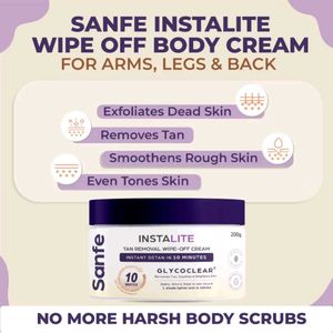 Sanfe Instalite Tan Removal Wipe Off Cream
