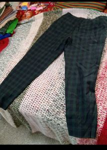 Classic Plaid Trousers