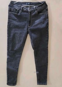 Black and Grey Jeans Set