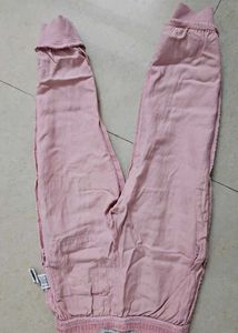 Plaid Slim Fit Pants &amp; pink denim