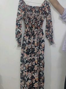 Floral Smocked Maxi Dress