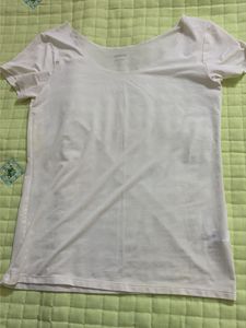 Basic White Short Sleeve T-Shirt