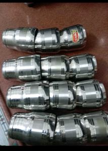 Set of 12  Stainless Steel Glasses with bengls