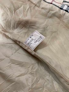Burberry Plaid Quilted Coat
