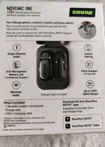 sealed box Shure MoveMic One Wireless  Mic