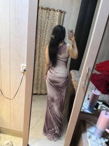 Stylish Ruched Maxi Dress🎀🧚🏻‍♀️
