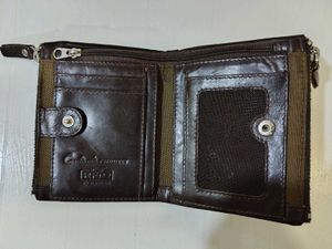 Pure Leather 12 pocket wallet, Men's / Women's