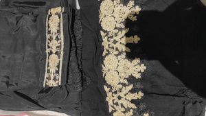 😍black pakistani suit 😍