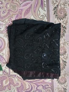 Elegant Black salwaar suit