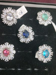 Cocktail Adjustable Rings