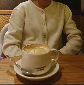 Cream Cropped Cardigan Jacket
