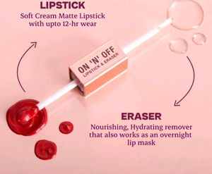 Typsy Beauty On N Off Lipstick - Rose All Day