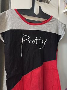 Colorblock "Pretty" Tunic Top