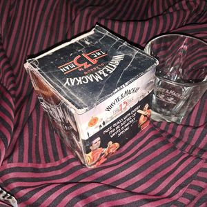 Vintage Whyte &amp; Mackay "The 13th Man" Glass