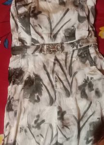 Stylish Floral Print Jumpsuit