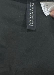 Black party wrap style top