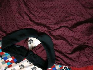 KIABI BURGUNDY TOP🔥