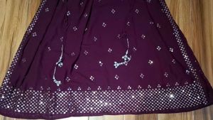 Elegant Purple Kurta Set with Dupatta