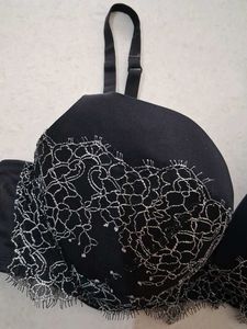 34C Lasenza Elegant Black Lace Bra