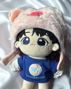 Cute Pink Plush Animal doll cap