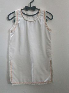 white kurta pajama set