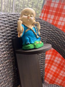 Laughing Buddha Key Hanger Wall Decor