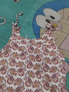Boho Paisley Print Sleeveless Top
